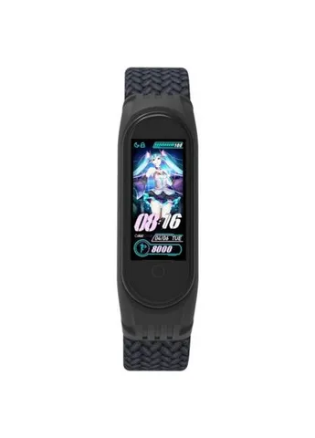 Ремінець до фітнес браслета Braided Solo Loop для Xiaomi Mi Band 4/5/6 Charcoal size L (ARM58759) ArmorStandart Braided Solo Loop для Xiaomi Mi Band 4/5/6 Charcoa (389551608)