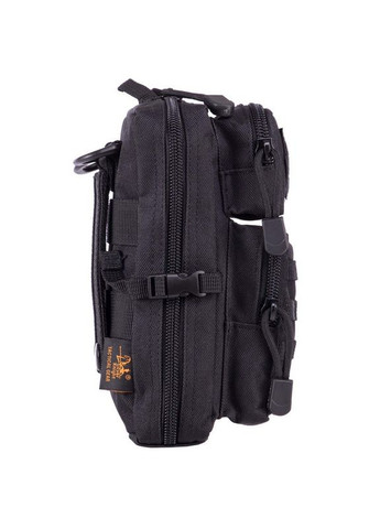 Итог тактический Pro (нейлон, оксфорд 900D, р-р 17х11х4, 5см, 1л, Черный) (TY-231_Черный) SILVER KNIGHT (361437407)