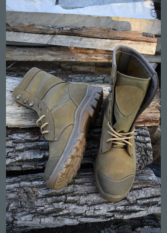 Військові Жіночі Тактичні Берці Демісезонні. 36-48р Койот. Гідрофобна натуральна шкіра! MSDF-2108 No Brand (301148184)