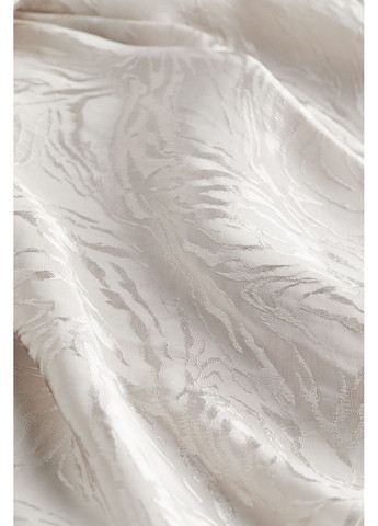 Світло-сіра кежуал жакардове плаття H&M однотонна