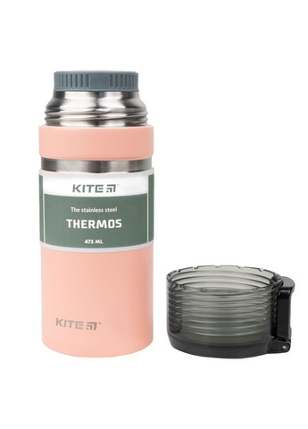 Термос 473 мл персиковий K21 - 320-01 Kite (316627447)