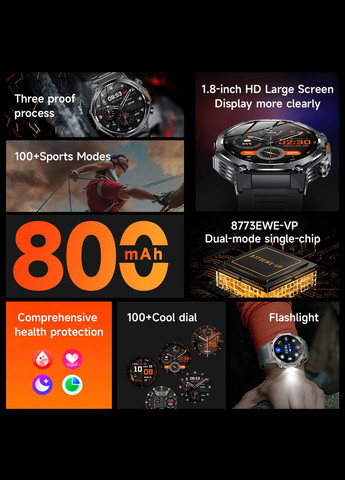 Smart Surf X Pro Silver Steel, 2 ремешка UWatch (346530970)