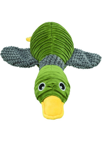 Игрушка Утка плюшевая из переработанных материалов для собак 40 см Trixie (362701693)