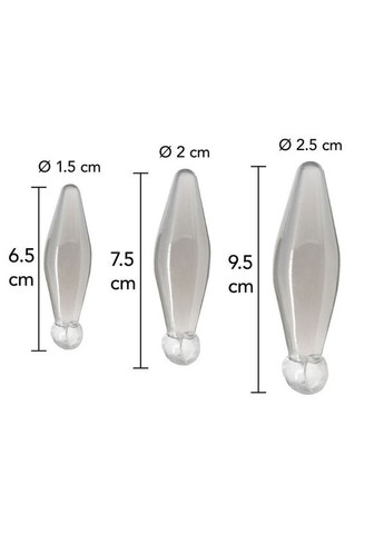 Набор анальных стимуляторов на палец Anal Play Finger Rimmer Finger Rimmer, 3 шт. Toy Joy (328283507)