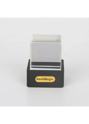 GeekMagic Cube HelloCubic Lite чорний, Wi-Fi смарт годинник, погода, GIF анімації, фото, USB-C, настільний дисплей No Brand (391478065)