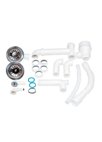 Кухонна мийка з додатковою чашею 780x495/200 BLA-03 (LIDZBLA03780495200) LIDZ (397088934)