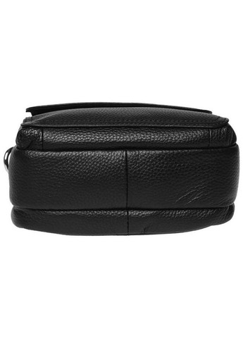 Сумка планшет через плечо мужская из натуральной кожи маленькая Черный 37839 Ricco Grande (355245356)