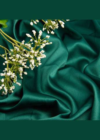 Тканина плательна Atlas Lux смарагд IDEIA (362356400)