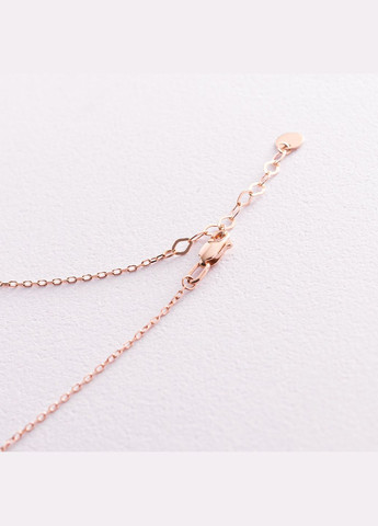 Кольє Клевер в червоному золоті кол02084 46 Oniks (264393047)