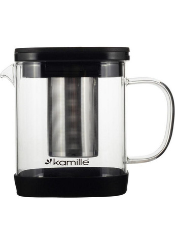 Чайник стеклянный заварочный со съемным ситечком 1000 мл Kamille (289464864)