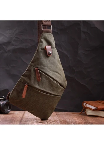 Модна чоловіча сумка через плече з текстилю Vintage (396895302)