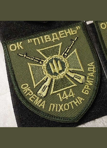 Шеврон 144 окрема піхотна бригада польовий No Brand (336381512)