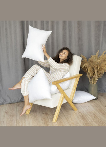 Подушка 50х70 см CLASSIC антиалергенна біла основа для декоративної наволочки IDEIA (342128584)