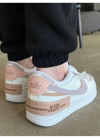 КРОСІВКИ ЖІНОЧІ NIKE AIR FORCE 1 SHADOW AMETHYST НАЙК АІР ФОРС 1 No Brand комбіновані демісезони (391017024)