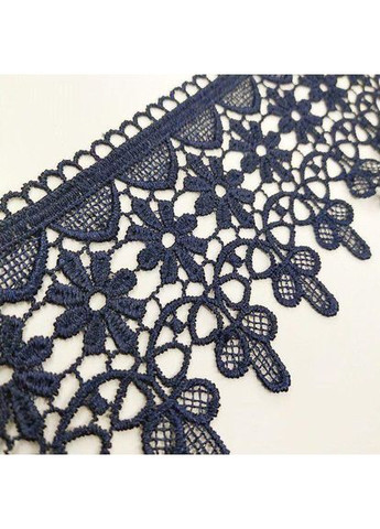 Мереживо макраме 8,5 см (20 м) Колір синій темний (19-Y10912-2) Plus-plus (352746135)