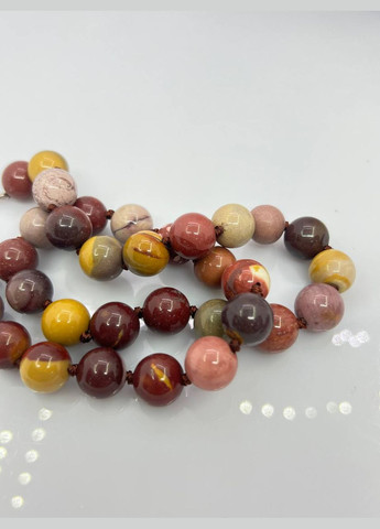 Бусы мокаит 11мм 44 см No Brand (290561906)