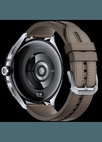 Годинник розумний Watch 2 Pro BHR7216GL сріблястий корпус коричневий ремінець шкіра Xiaomi (280877416)