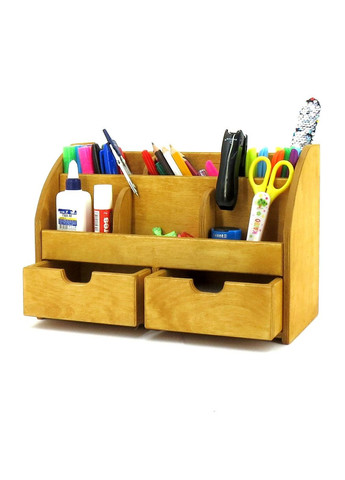 Настольный органайзер из дерева Эдгар карри (КНЦ-001303) No Brand (328230307)