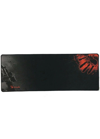 Ігрова поверхня геймерський ігровий килимок професійний для миші 800х300 мм (476286-Prob) Чорний із червоним Unbranded (278229232)