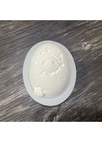 Молд силиконовый Яйцо дракона 60 на 80 мм серый Jannet молди (354330848)