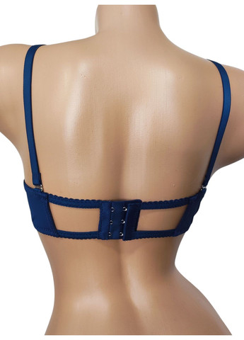 Темно-синій балконет бюстгальтер Fiona Bella з кісточками