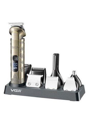 Мужской набор V-110 8 в 1, Машинка для стрижки головы, Машинка для стрижки для дома VGR (364665454)