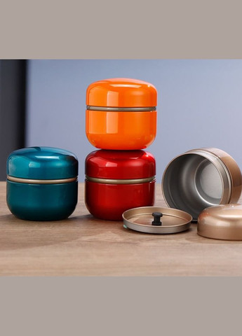 Баночка для чая Матча, емкость для хранения Изумрудная (R-18443-VS) No Brand (314926890)