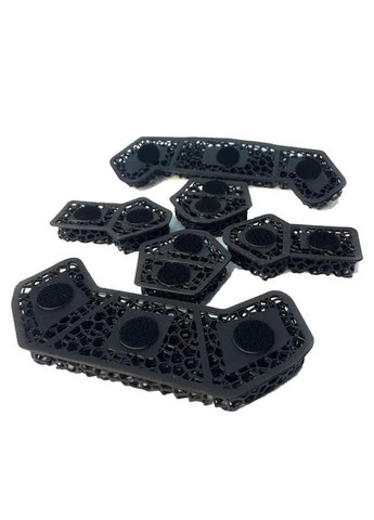 Вентиляционные противоударные демпферные подушки для шлема/каски Fast, MICH (полимерные соты) No Brand (356020063)