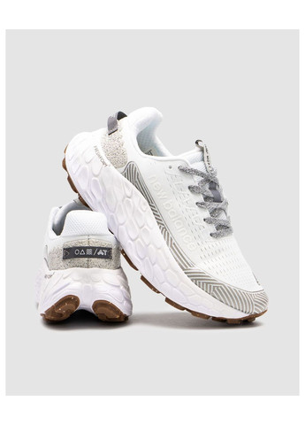 Белые летние кроссовки new balance No Brand Fresh Foam x More Trail v3