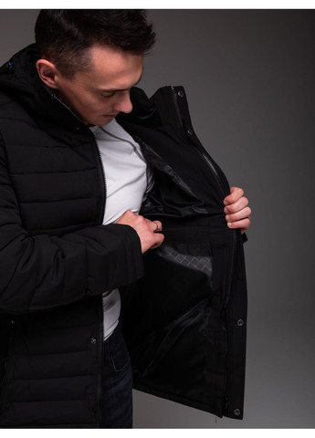 Черная зимняя мужская зимняя куртка g-loft 200 Vakko