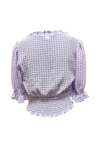 Лиловая блуза Monki