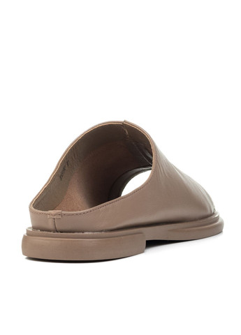 Коричневые шлепанцы (1452ла) FARINNI