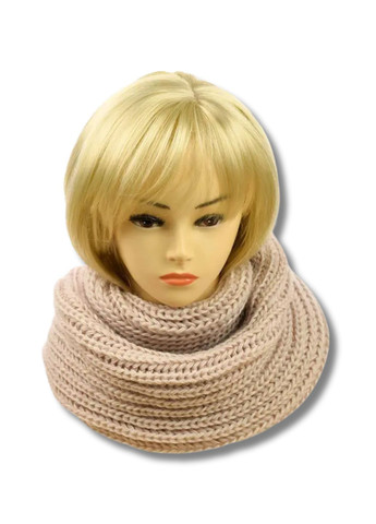 шапка + хомут - Барбара No Brand Жіночий зимовий комплект (353828327)