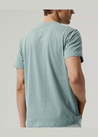 Голубая мужская футболка с коротким рукавом Atlantic