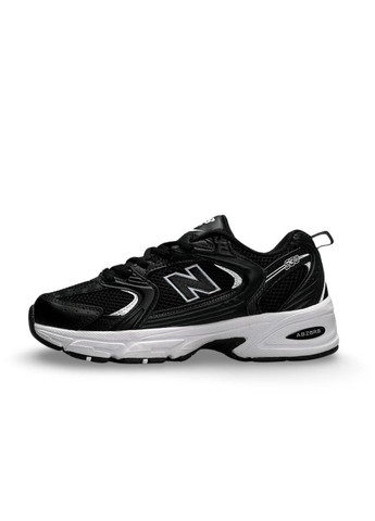 Кросівки жіночі New Balance No Brand 530 Black Base White Premium чорні демісезони (298420952)