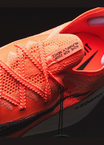 Оранжевые демисезонные кроссовки мужские air zoom, вьетнам Nike Alphafly Orange