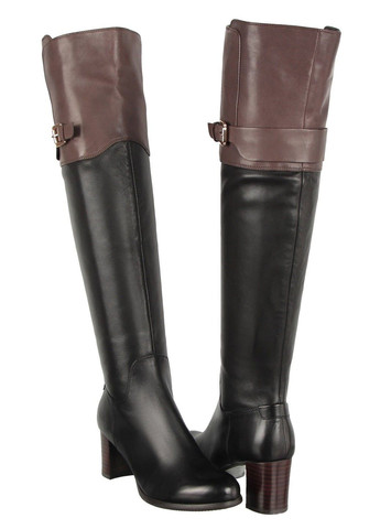 Осенние женские сапоги на каблуке 31915 Strimma