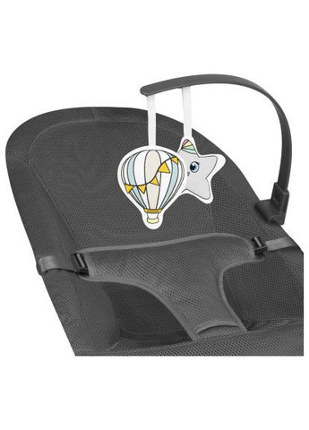 Крісло-гойдалка (LO-JUNE AIR GREY GRAPHITE) Lionelo шезлонг June air grey graphite (370018664)