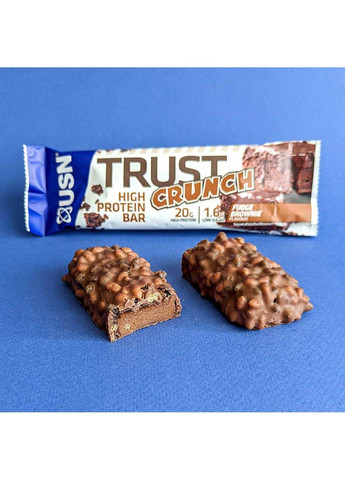 Протеиновый батончик Trust Crunch Bar Fudge Brownie 60 г (27686) USN (321969483)
