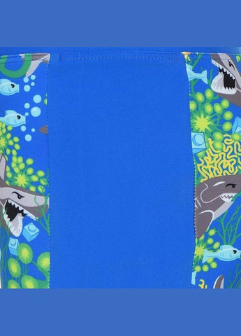 Купальний костюм сонцезахисний лонгслів + довгі шорти синій з акулами 306-557-309-593 Lego Wear (333832744)