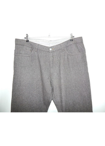 Серые повседневный демисезонные брюки No Brand