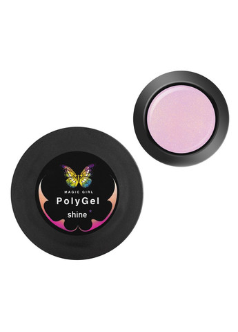 Полигель для наращивания PolyGel Shine №2 с шиммером 50мл Magic Girl (303635695)