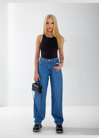 Джинсы Jim Baggy женские светло-синего цвета 33059 Fashion - (331605879)