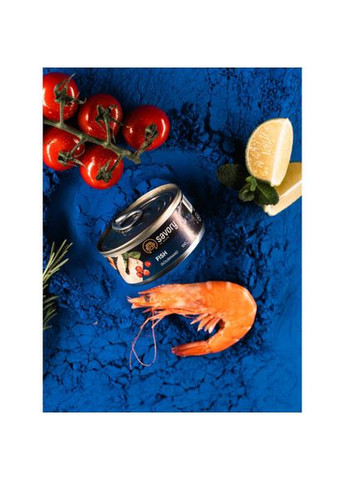 Вологий корм для для дорослих вибагливих котів, з рибою, 100 г Savory (322874681)