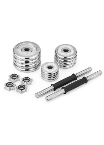 Набор гантели в кейсе хромированные 2х10кг Gymtek (303127093)