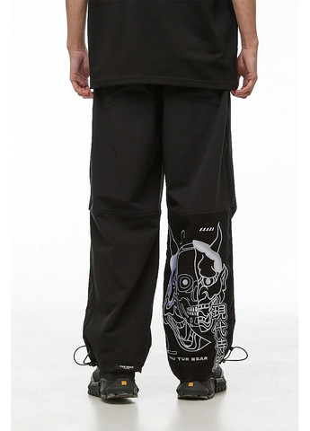 Черные демисезонные брюки ТУР