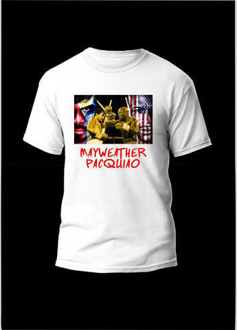 Футболка YOUstyle Mayweather vs Pacquiao 1048 Gildan (279540936)