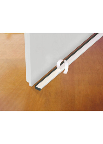 Щіточний автоматичний ущільнювач для дверей самоклеючий, 100 см, утеплювач дверей Parkside (361152134)