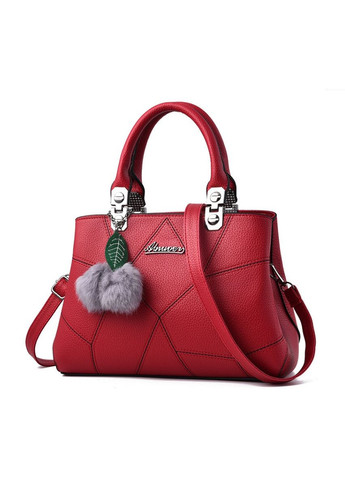 Модная женская сумка на плечо с меховой подвеской No Brand (298997423)