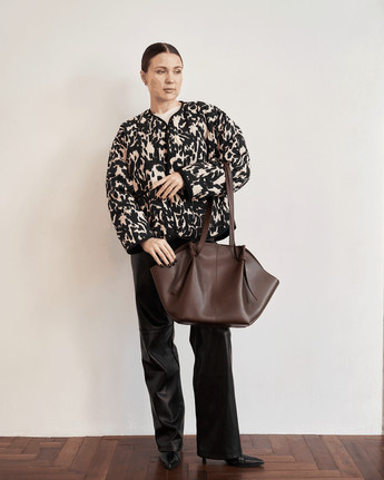 Сумка женская черная большая из экокожи Жизель (znocha-sumka-zhizelx) WeLassie (342199221)